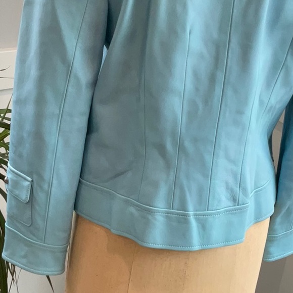 St. John Leather Moto Jacket 🌹 - Picture 8 of 13